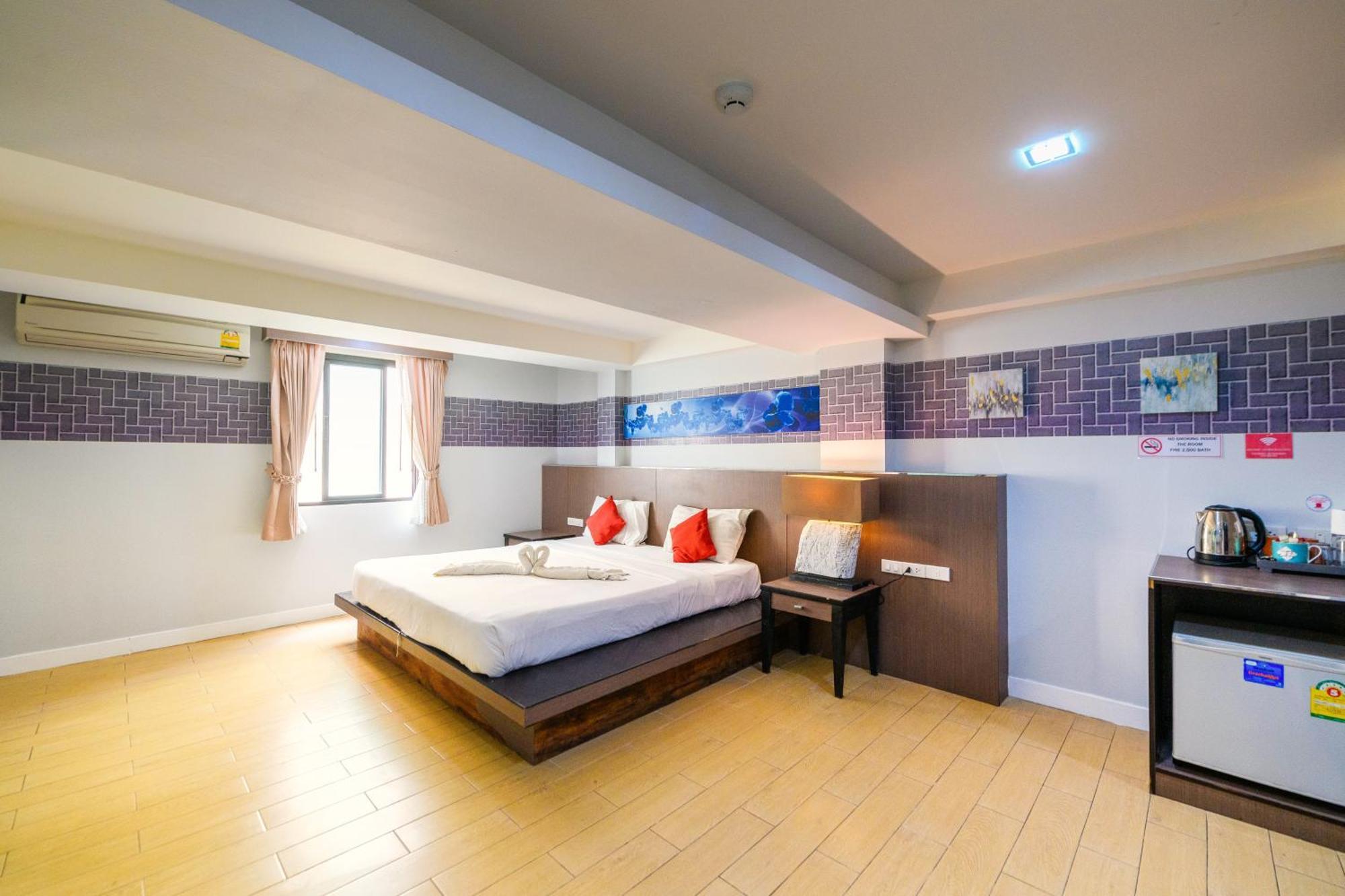 חוף ג'ומטיין Scandia Beach Hotel חדר תמונה