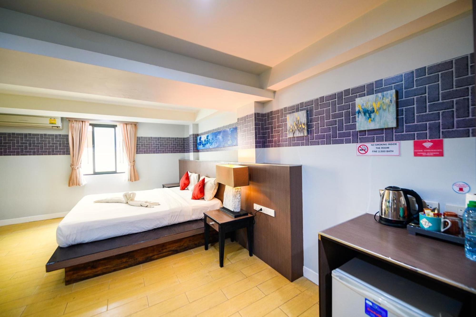 חוף ג'ומטיין Scandia Beach Hotel חדר תמונה