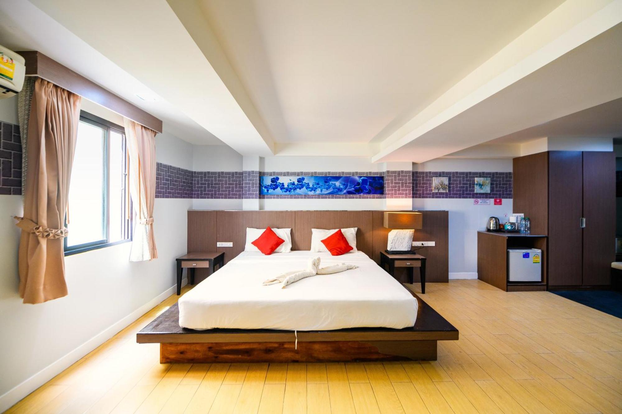 חוף ג'ומטיין Scandia Beach Hotel חדר תמונה