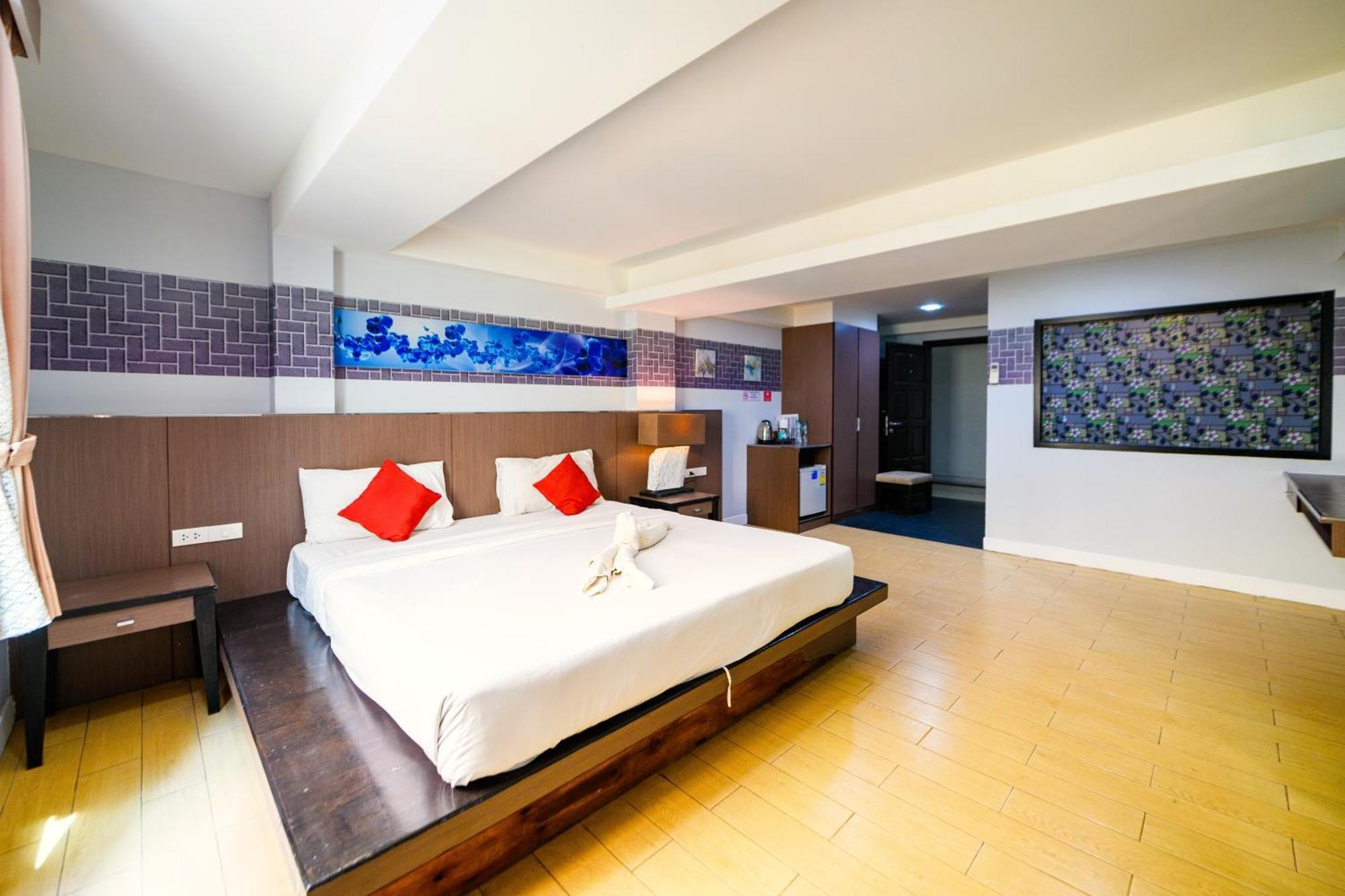 חוף ג'ומטיין Scandia Beach Hotel חדר תמונה