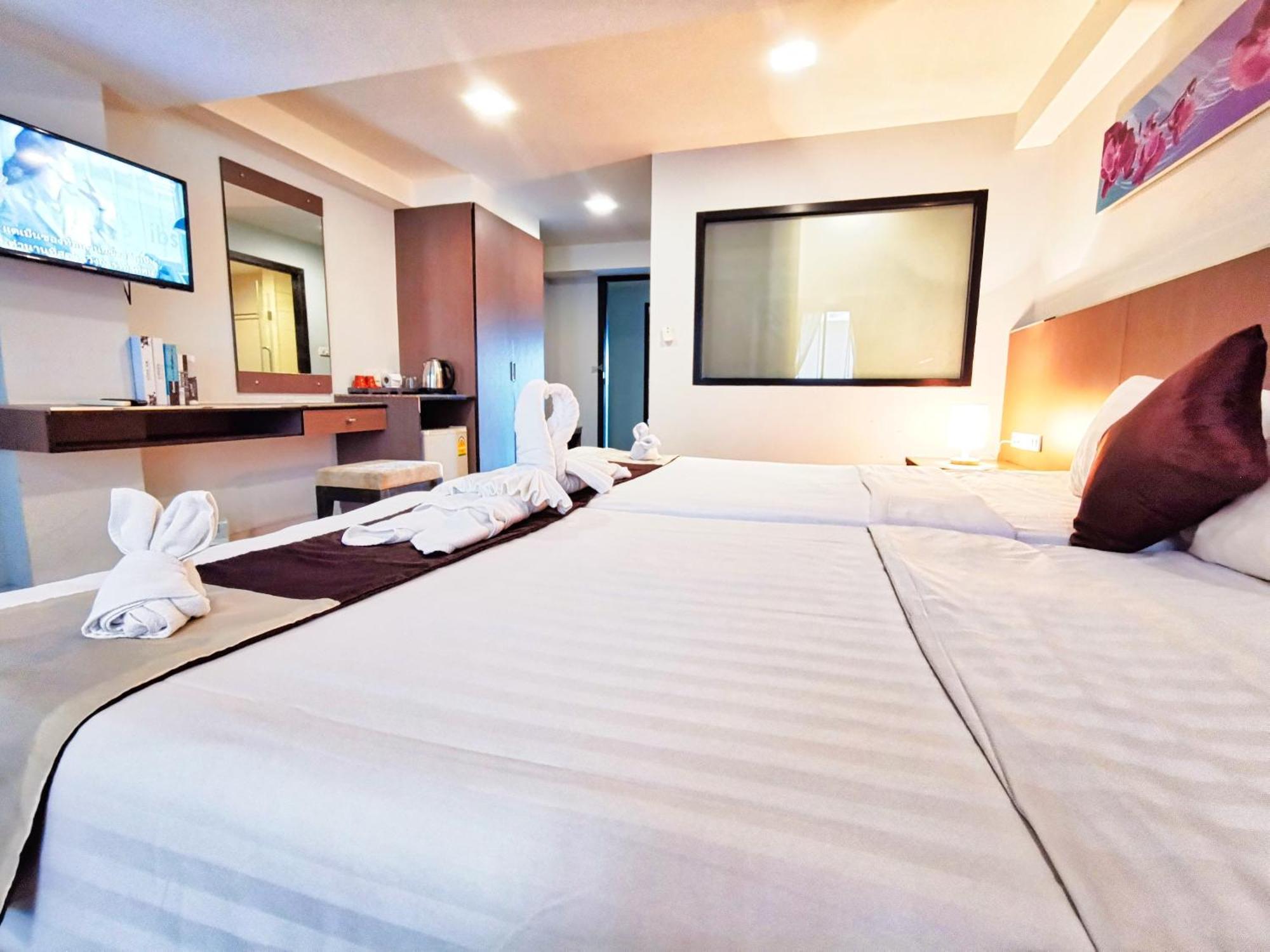 חוף ג'ומטיין Scandia Beach Hotel חדר תמונה