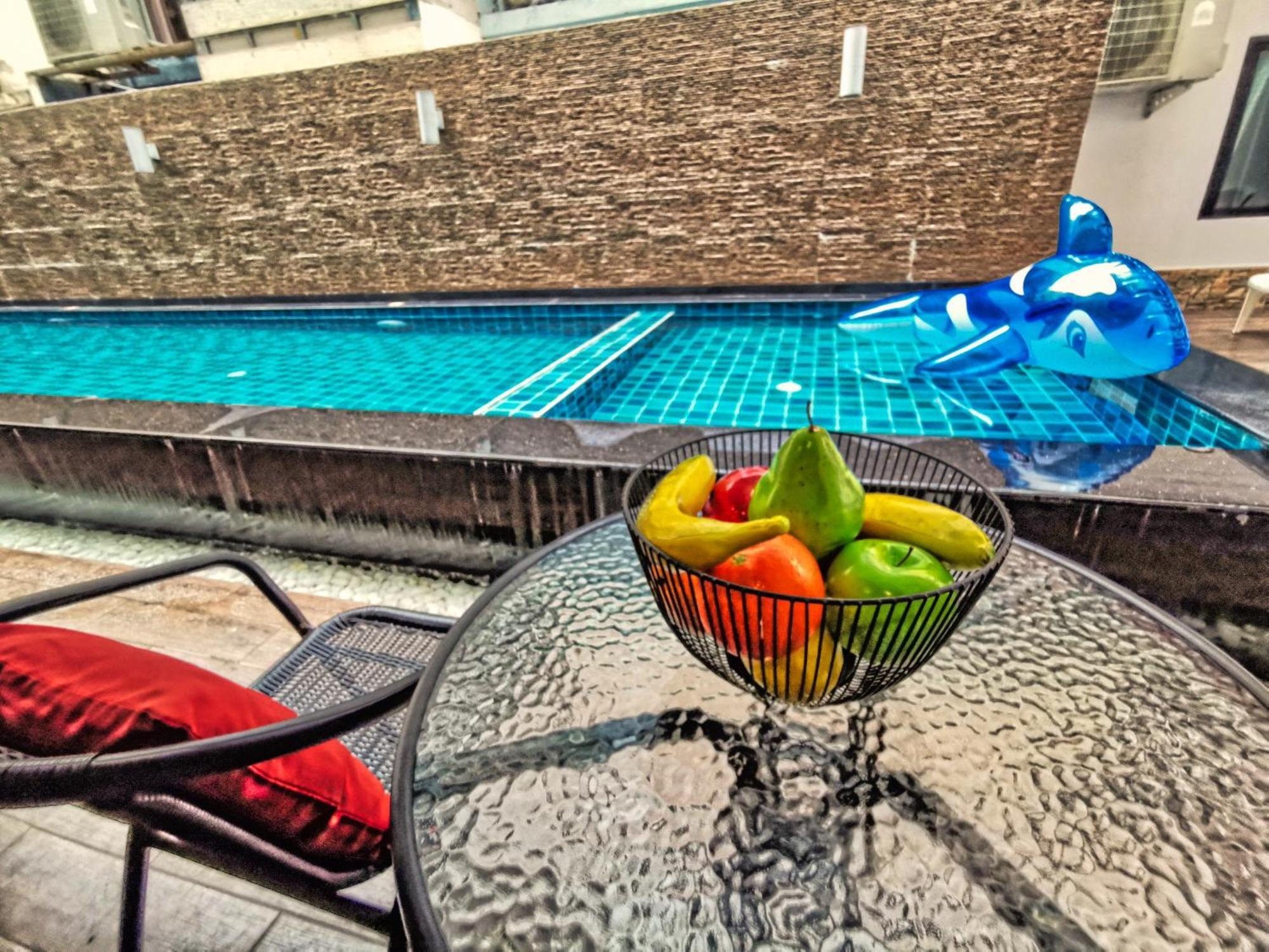 חוף ג'ומטיין Scandia Beach Hotel חדר תמונה