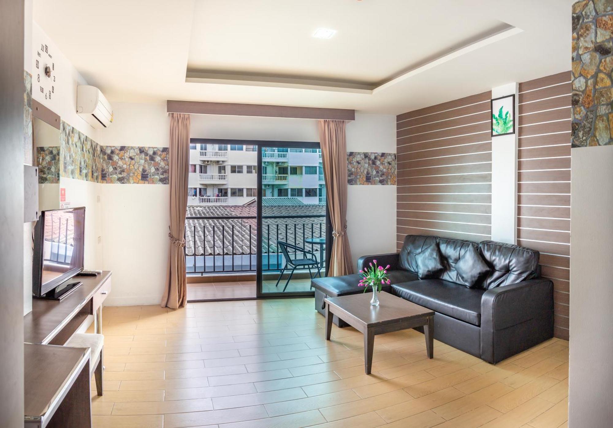 חוף ג'ומטיין Scandia Beach Hotel מראה חיצוני תמונה