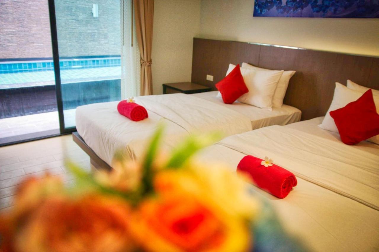 חוף ג'ומטיין Scandia Beach Hotel מראה חיצוני תמונה