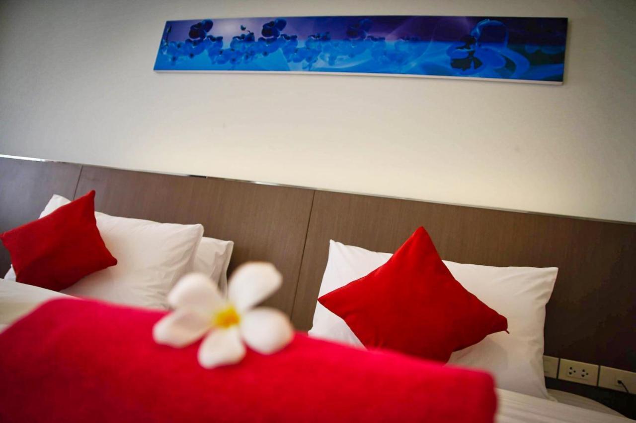 חוף ג'ומטיין Scandia Beach Hotel מראה חיצוני תמונה